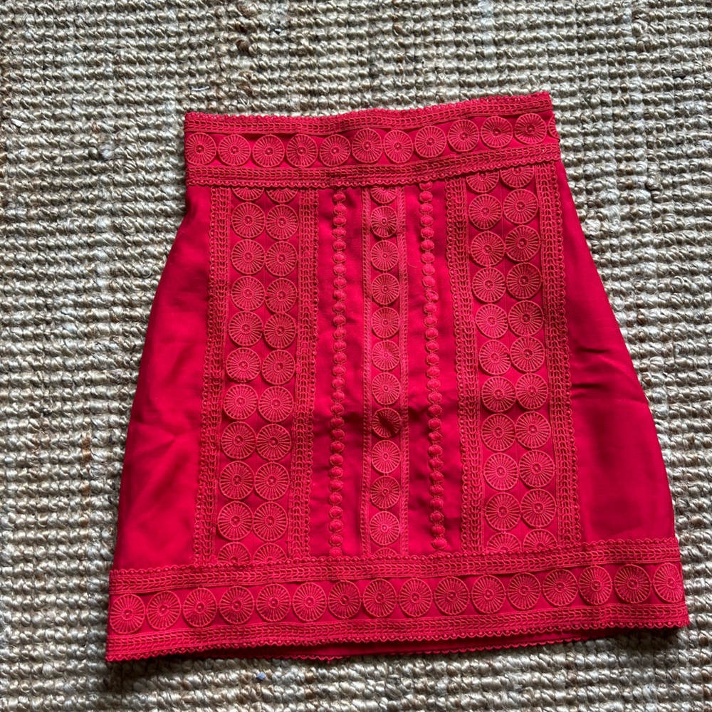C/Meo Collective High Waist Mini Skirt